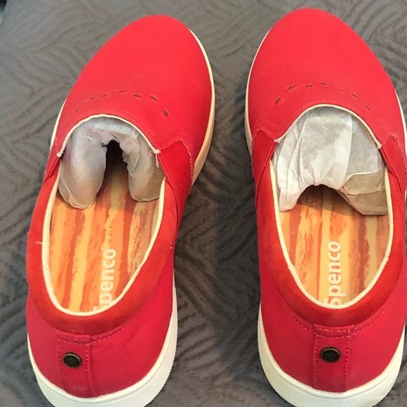Spenco Footwear - Casual sneakers- Color: Red- Size:10 - Picture 4 of 6